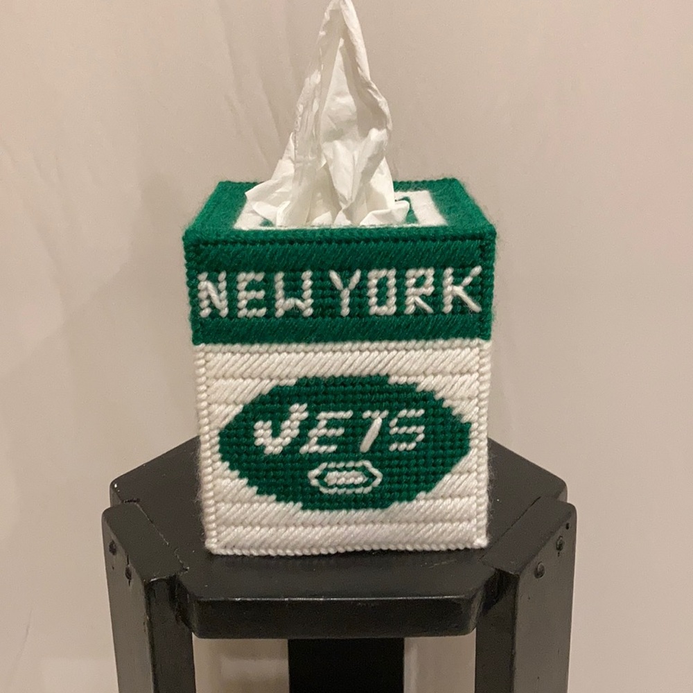 New York Jets NFL Tissue Box Cover